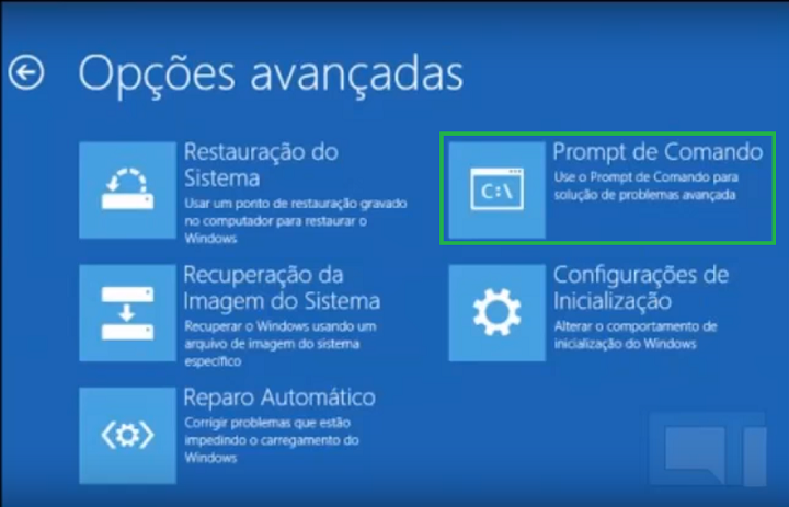 Reparando Inicialização Do Boot Windows 10 3316